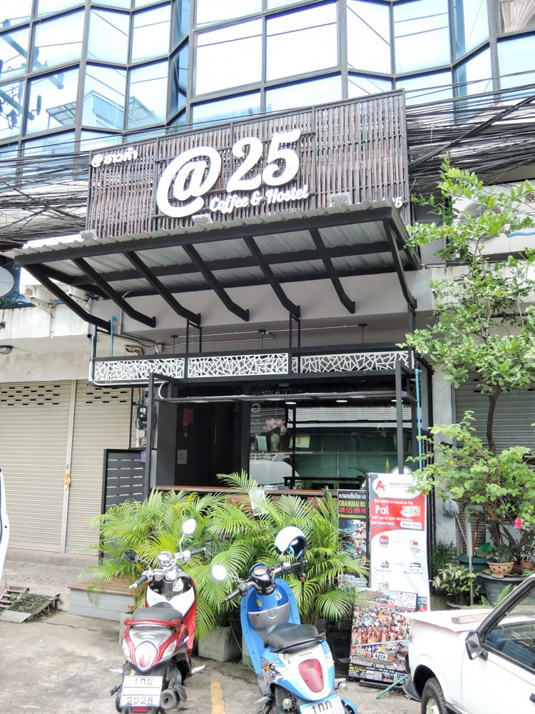 タイ チェンマイ 旧市街エリア近くドミトリーでもセキュリティ安心のホステル 25 Hostel アジアバックパッカートラベル
