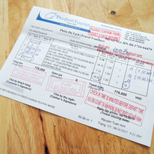 オープンバスチケット