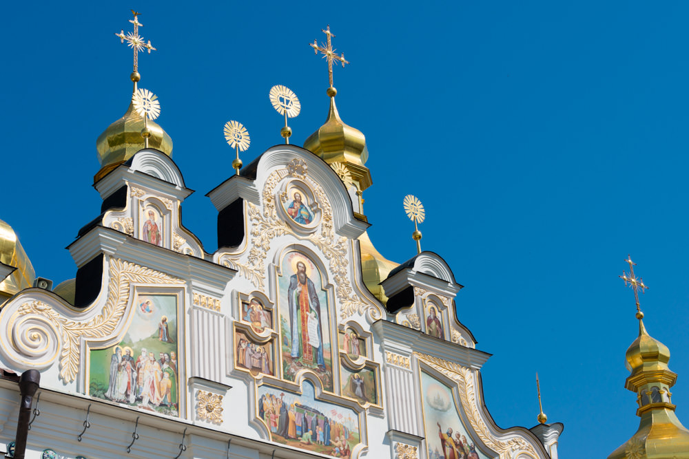 ウクライナ旅行記2018②キエフの世界遺産聖ソフィア大聖堂とペチェールシク大修道院